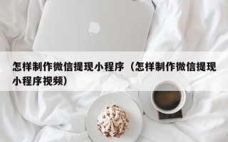 蚌埠怎样制作微信提现小程序（怎样制作微信提现小程序视频）