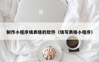 蚌埠制作小程序填表格的软件（填写表格小程序）