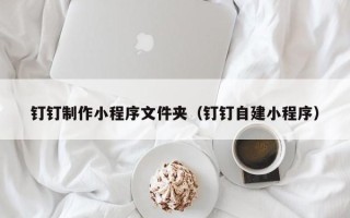 蚌埠钉钉制作小程序文件夹（钉钉自建小程序）